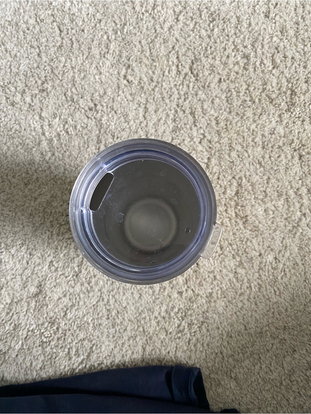 University of Michigan Yellow Floral M Travel Tumbler - Picture 5 of 5